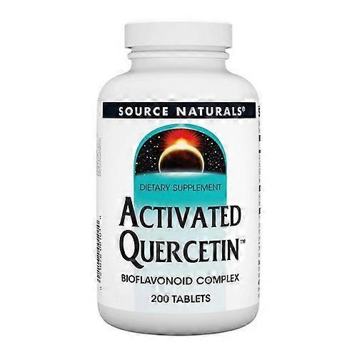 Source Naturals Activated Quercetin, 200 Tabs (Pack of 1)