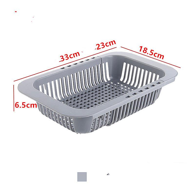 Kitchen Sink Drain Retractable Storage Rack