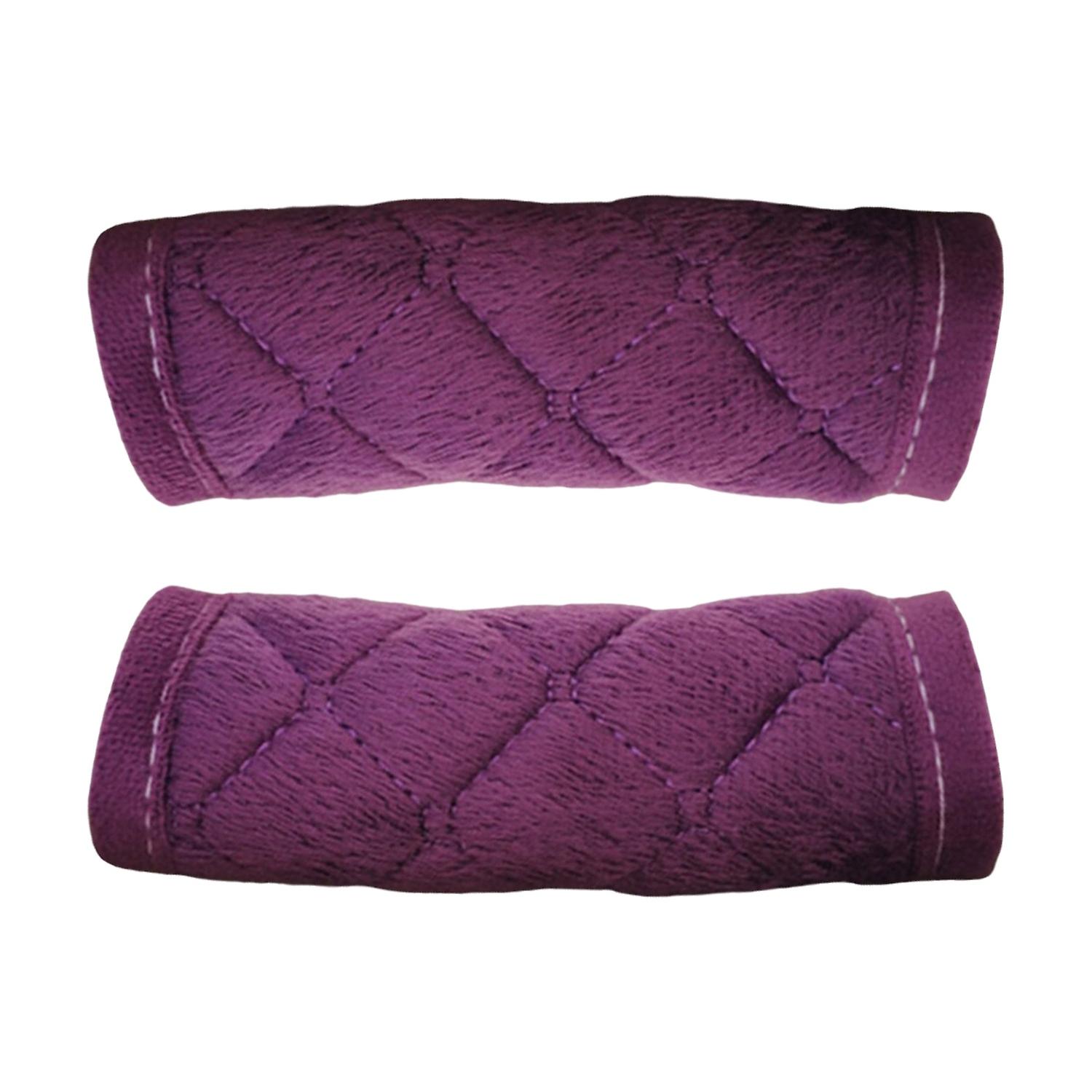 2Pcs Door Handle Cover Embroidered Fine Stitching Easy to Install Comcompatibletable Touch Fastener