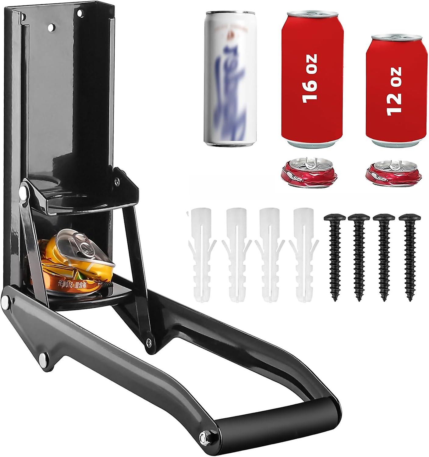 מגרסות פח מתכת למיחזור משטח עבודה, מרסק כבד על הקיר לאלומיניום זלצר, סודה