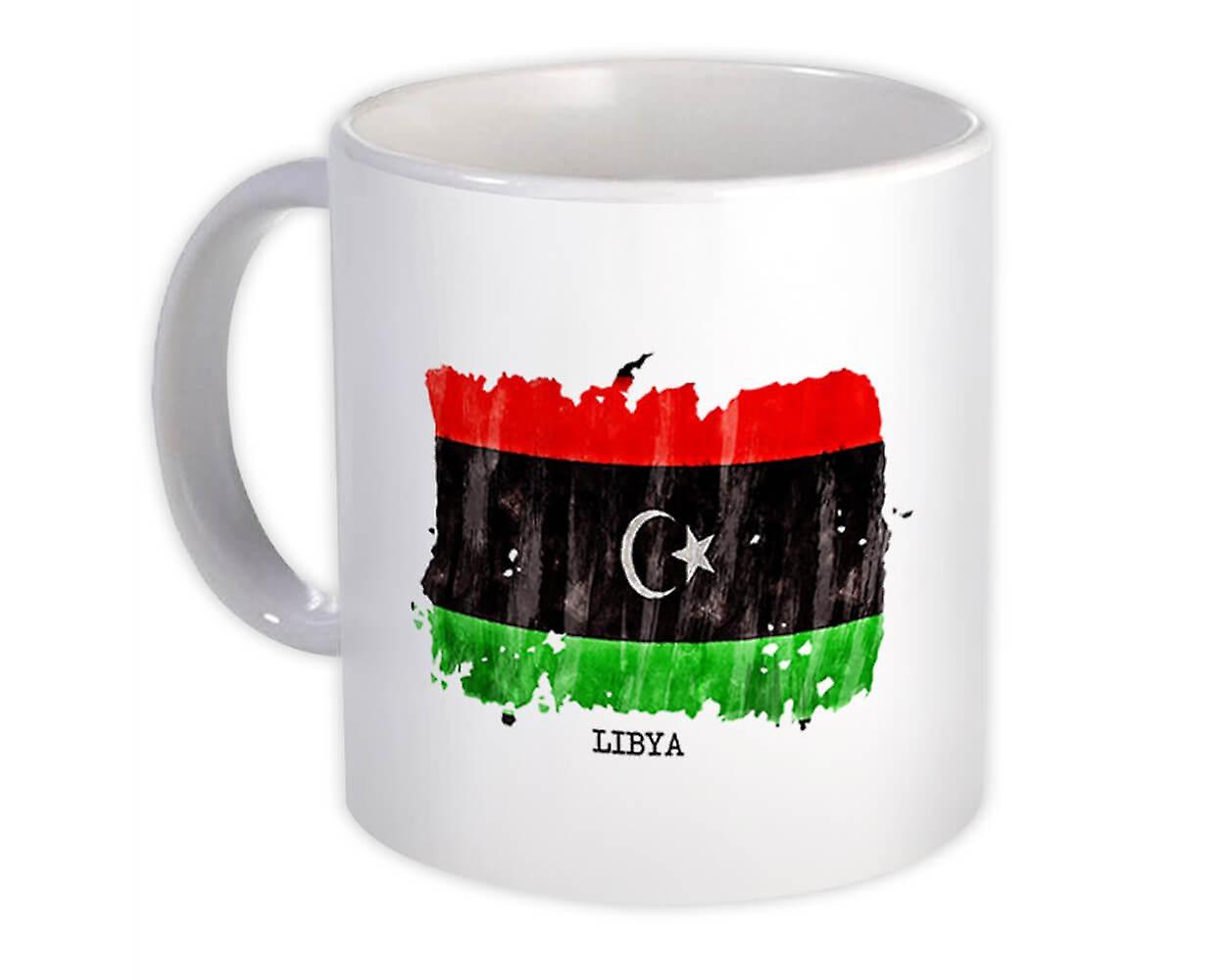Gift Mug: Libya Flag Africa