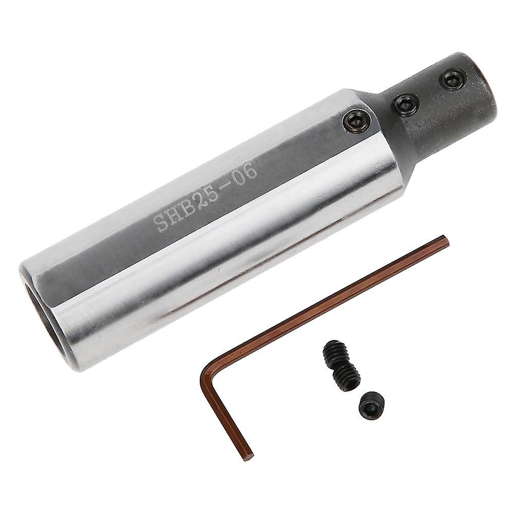 Lathe Turning Tool Boring Bar Small Bore Inner Hole Tungsten Steel SHB25&#8209;06 Φ6mm