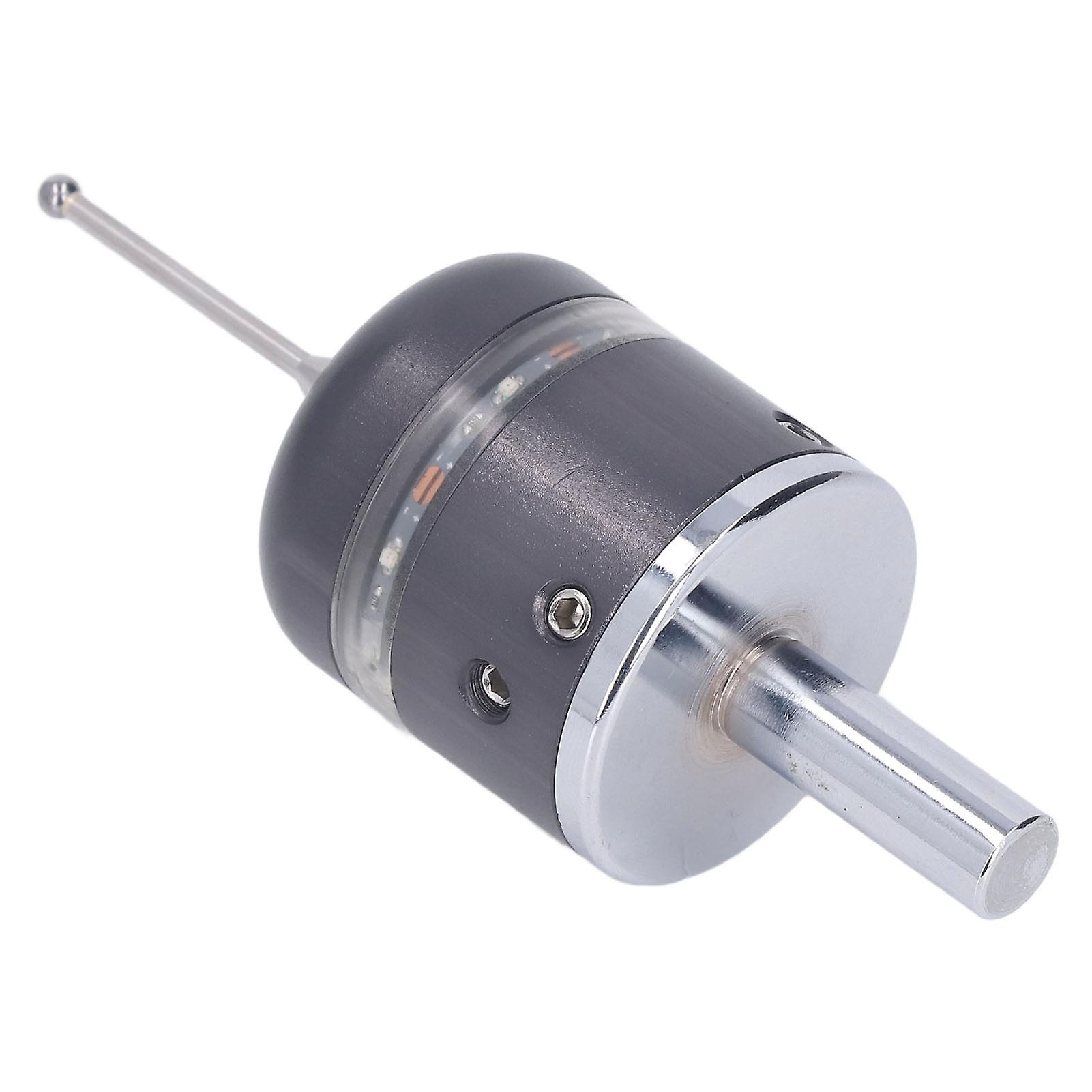 3D Edge Finder Probe Waterproof Digitizing Touch Probe for CNC with 4mm Ball Tip Metal Gray Green Light 