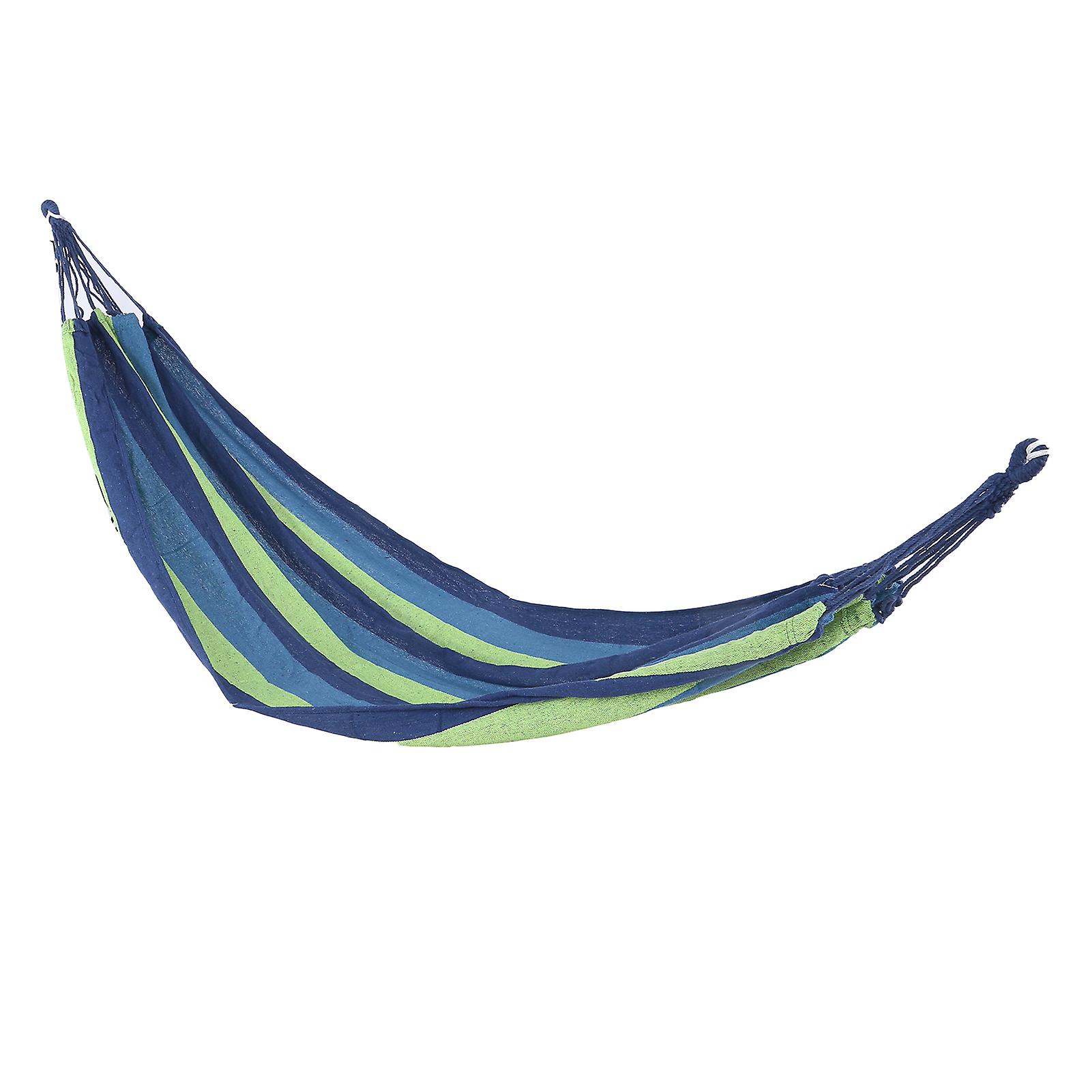 Hammock Multifunctional Portable Lightweight Durable Canvas Wearproof Hammock for Camping Patio Outdoor Indoor
