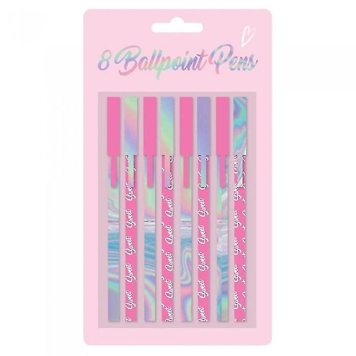 The Design Group Swirl Ballpoint Pen (Pack of 8)