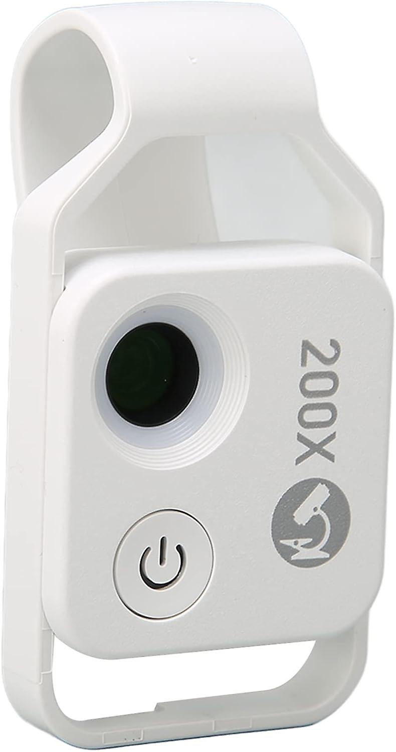 200X Phone Mini Pocket Microscope,Cell Phone Pocket Microscope with CPL Lens Universal Phone with Un