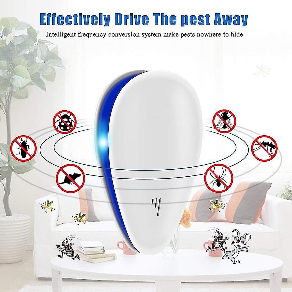 Ultrasonic Anti Mosquito Insect Repeller House Rat Mouse Cockroach Pest Rats Reject Repellent Electronic Mosquito Killer