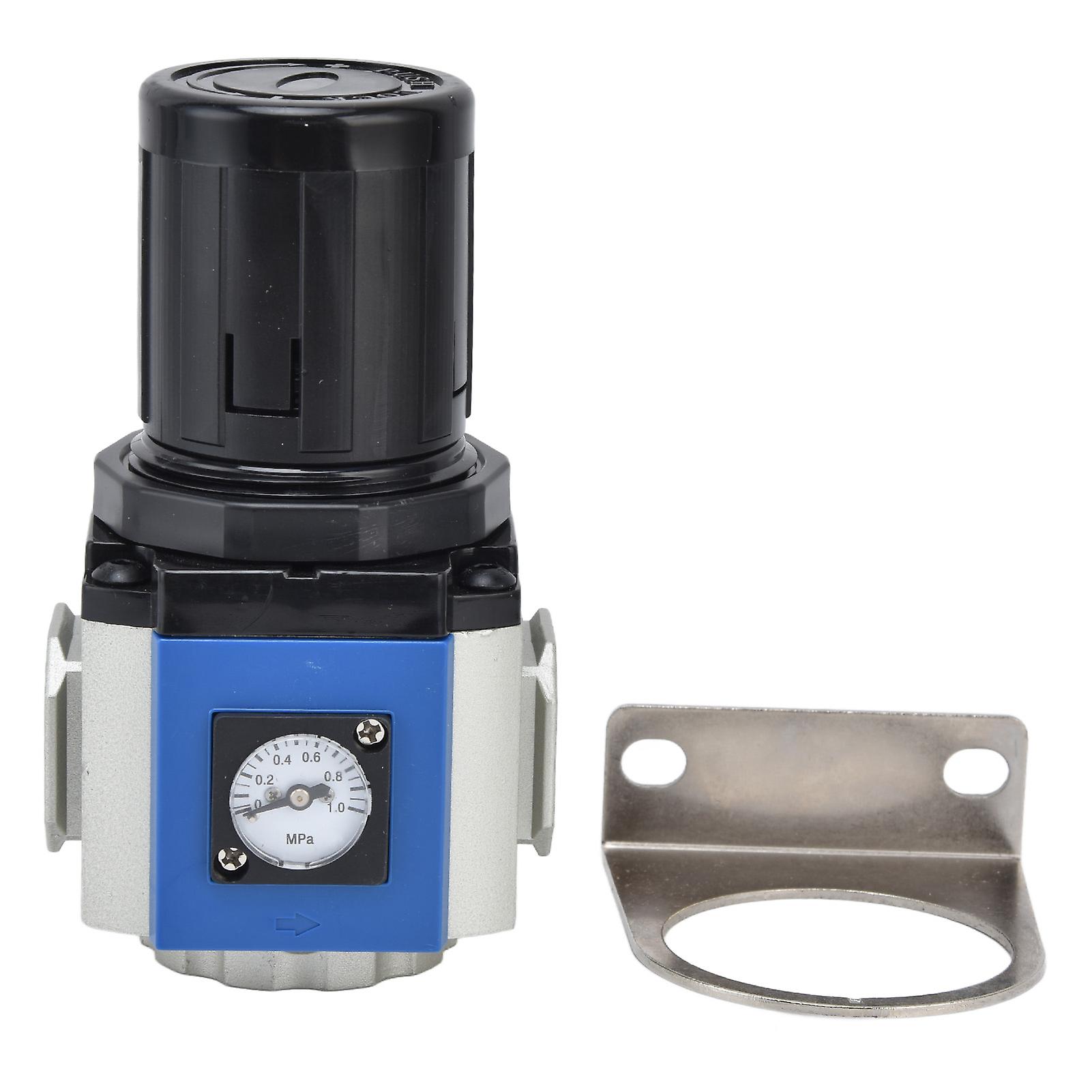 Air Pressure Regulator 0.05~0.9mpa 20‑130Psi Adjustable Control Valve with BracketGR400‑10 PT3/8