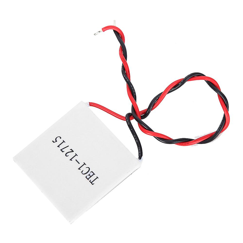 Cooling Peltier Plate, Heatsink Thermoelectric Cooler TEC1-12715 DC12V Semiconductor Refrigeration for Thermoelectric Refrigeration Board RQT9E