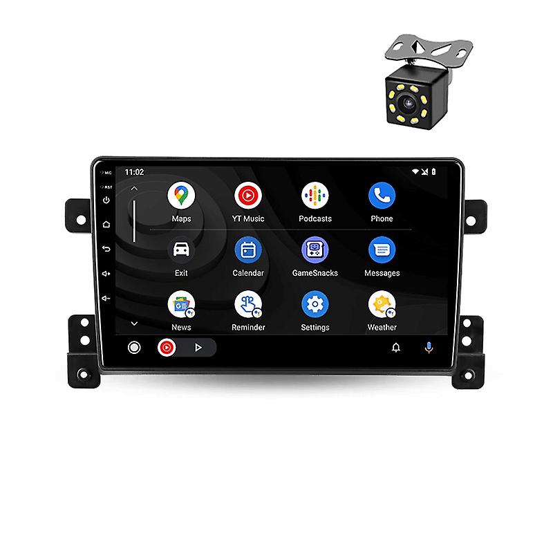 Android 12 Carplay Car Radio for Suzuki Grand Vitara 3 2005 -2015 Multimedia Player 2 Din Navigation