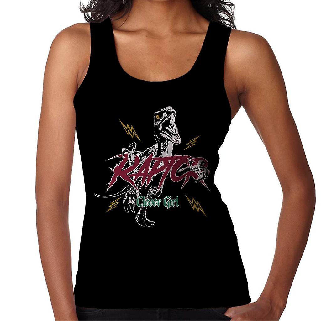 Jurassic Park Clever Girl Raptors Lightning Bolt Women's Vest