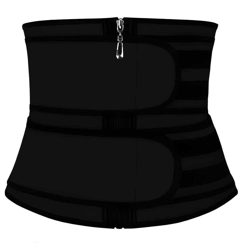Taille Trainer mit zwei Bands - Schwarz