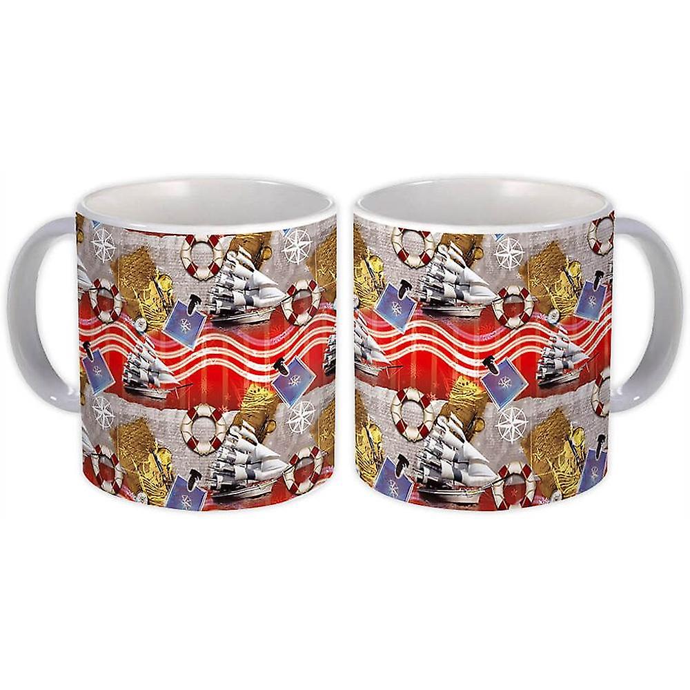 Gift Mug: Caravel Ship Maritime