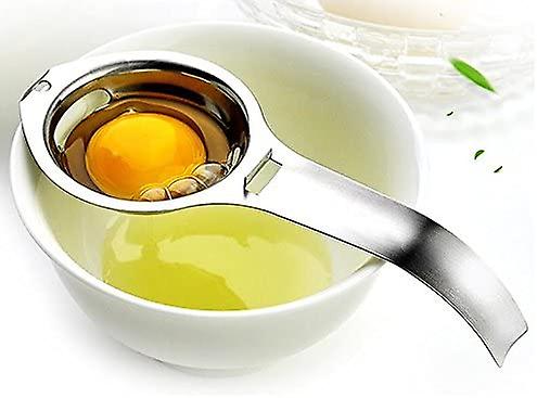 Egg Separator White Egg Yolk Filter Separator, Stainless Steel Egg Sieve Kitchen Gadget