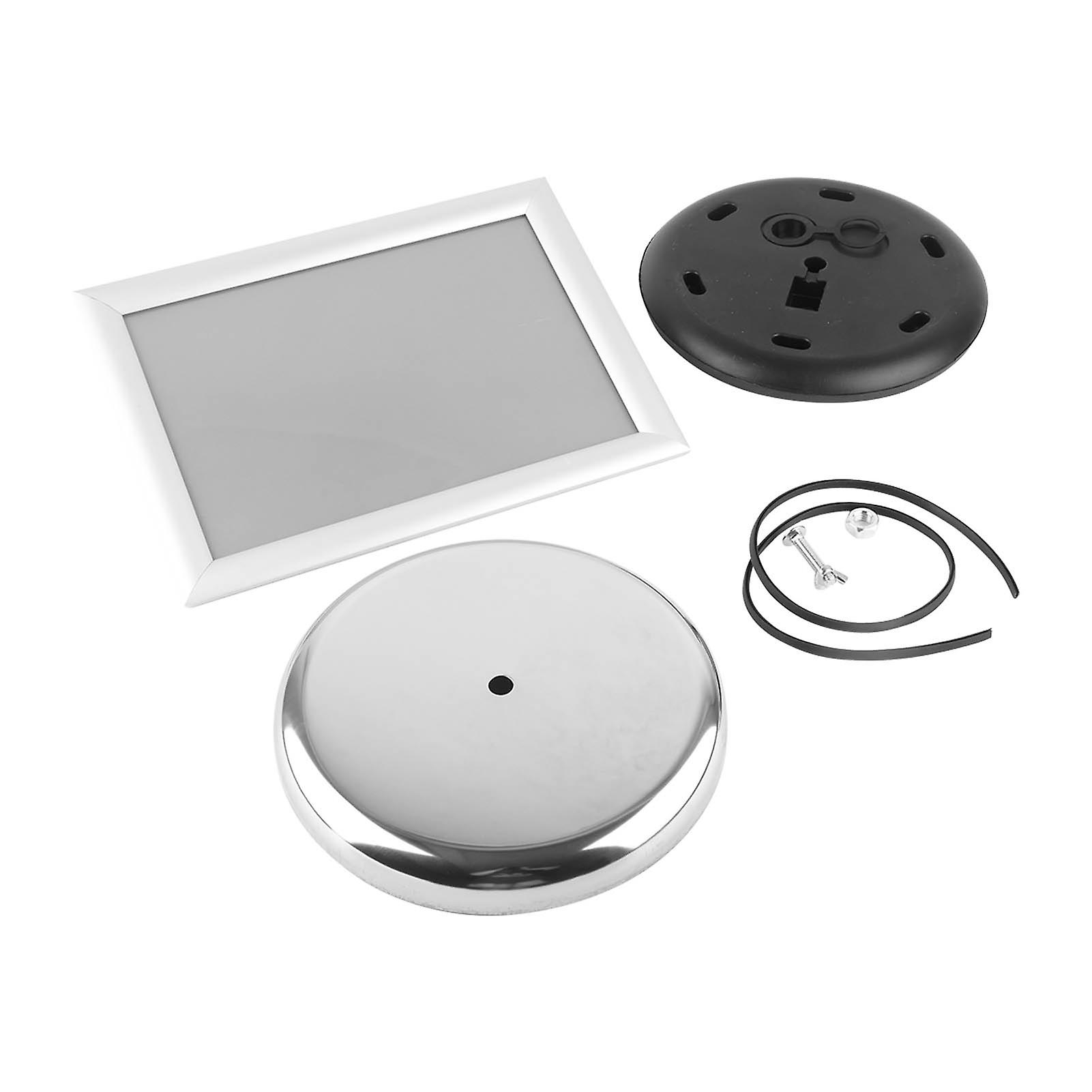 Clip-on menu holder, snap-on frame, poster display (A4)