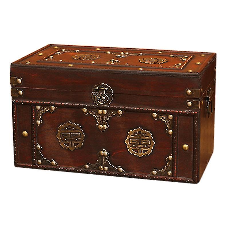 1pcs Wooden Treasure Case