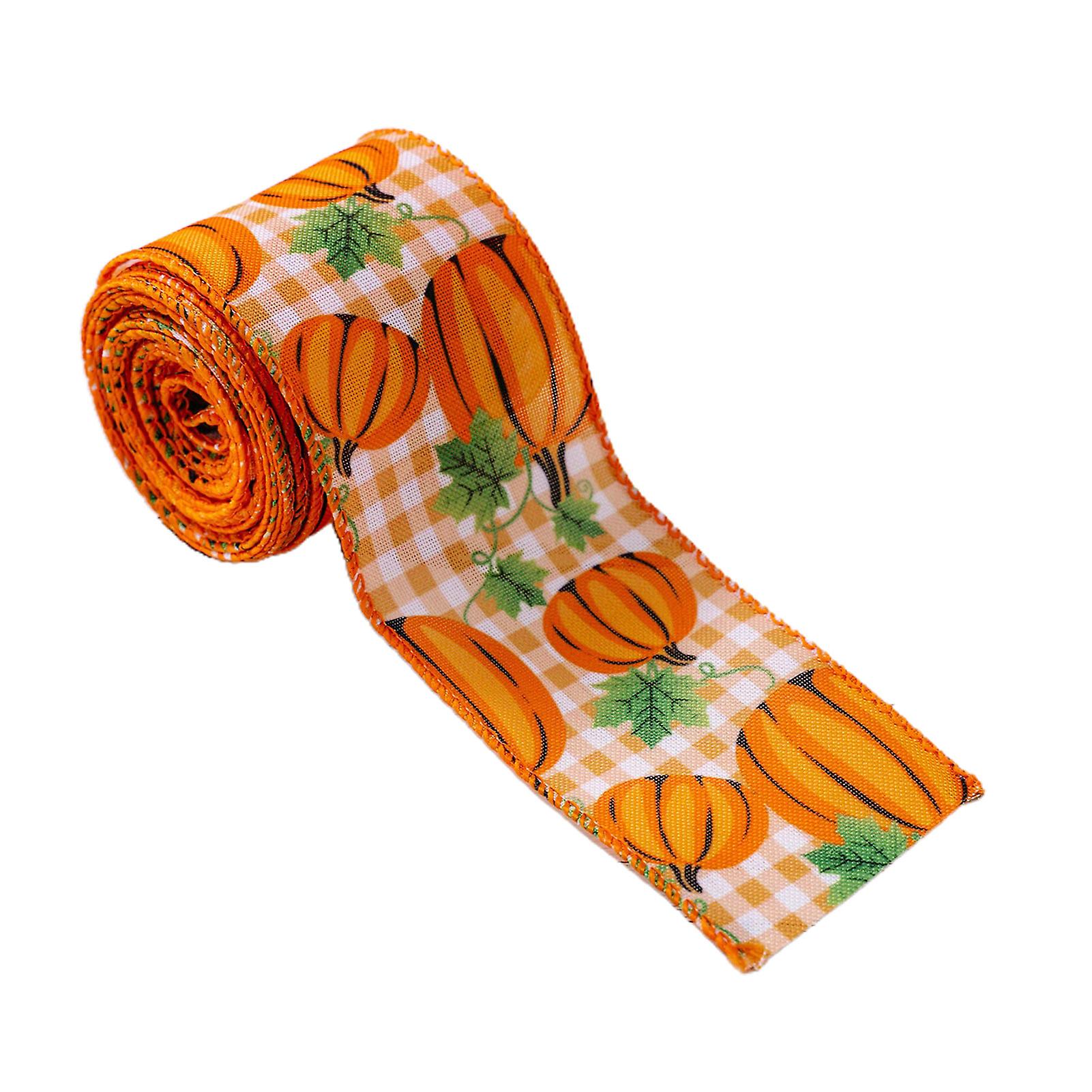 Fall Wired Ribbons Fine Workmanship Wired Rib for DIY Crafts