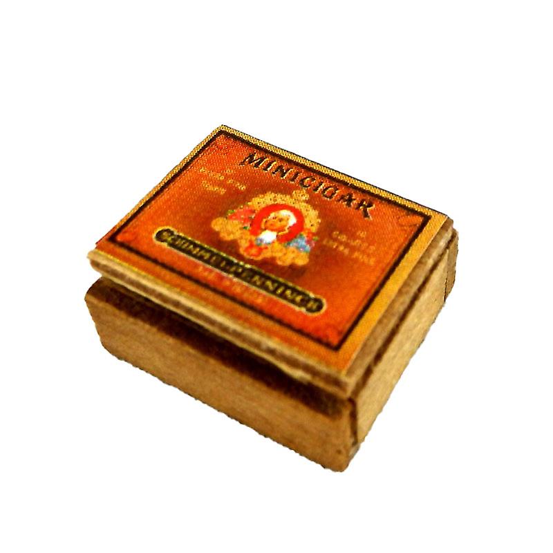 Dolls House Box Of Cigars Miniature 1:12 Scale Pub Bar Den Study Accessory