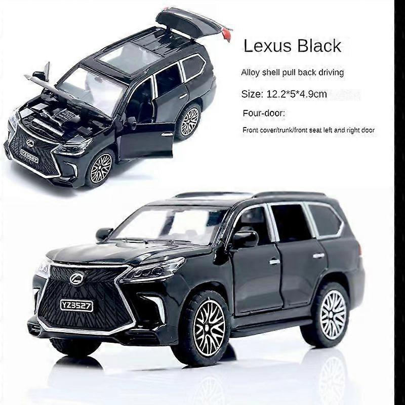 (taske) simulationsbilmodel 1:36 legering offroad-bilmodel børnelegetøj