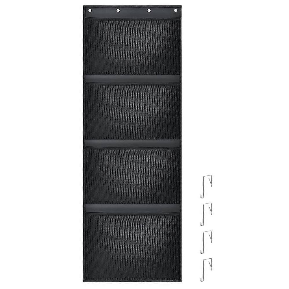 A stuffed toy organizer can also be used to store everything