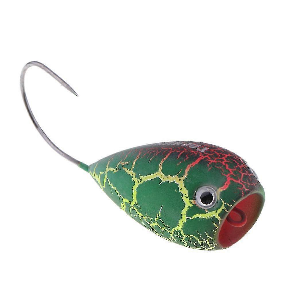 hg Winter-Eisfischköder, Hartköder, 11,5 g, 82 mm, Popper-Köder, Topwater, Farbe A