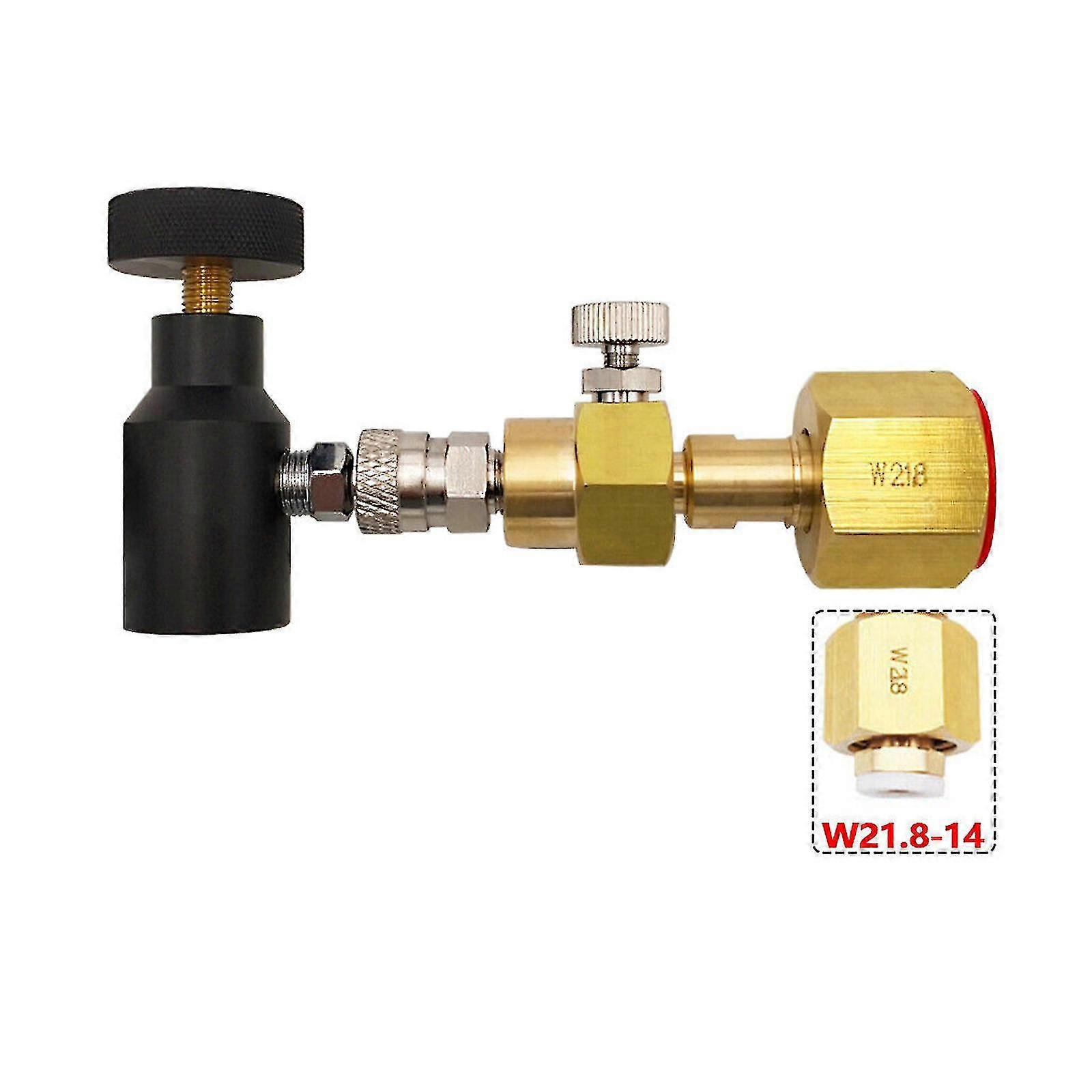 Refilling Adapter Kit for SodaStream Quick Connect W21.8 to CO2 Tank