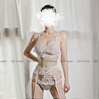 Sexy Dessous Fr Frauen Erotische Bett Uniform BH Set Unterwsche Pyjamas  Mesh Extoic 3 Stcke Outfit Porno Paar Flirten Kleidung Neu | Fruugo DE