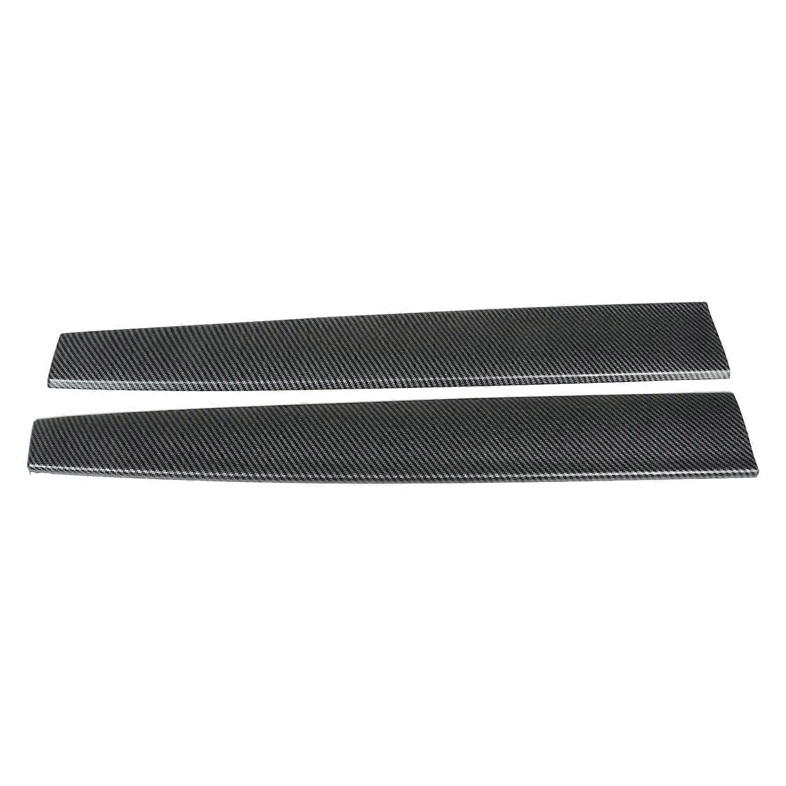 Xotic Tech Carbon Fiber Style Interior Trim For Tesla Model 3/Y 2021-2023 – Glossy Black