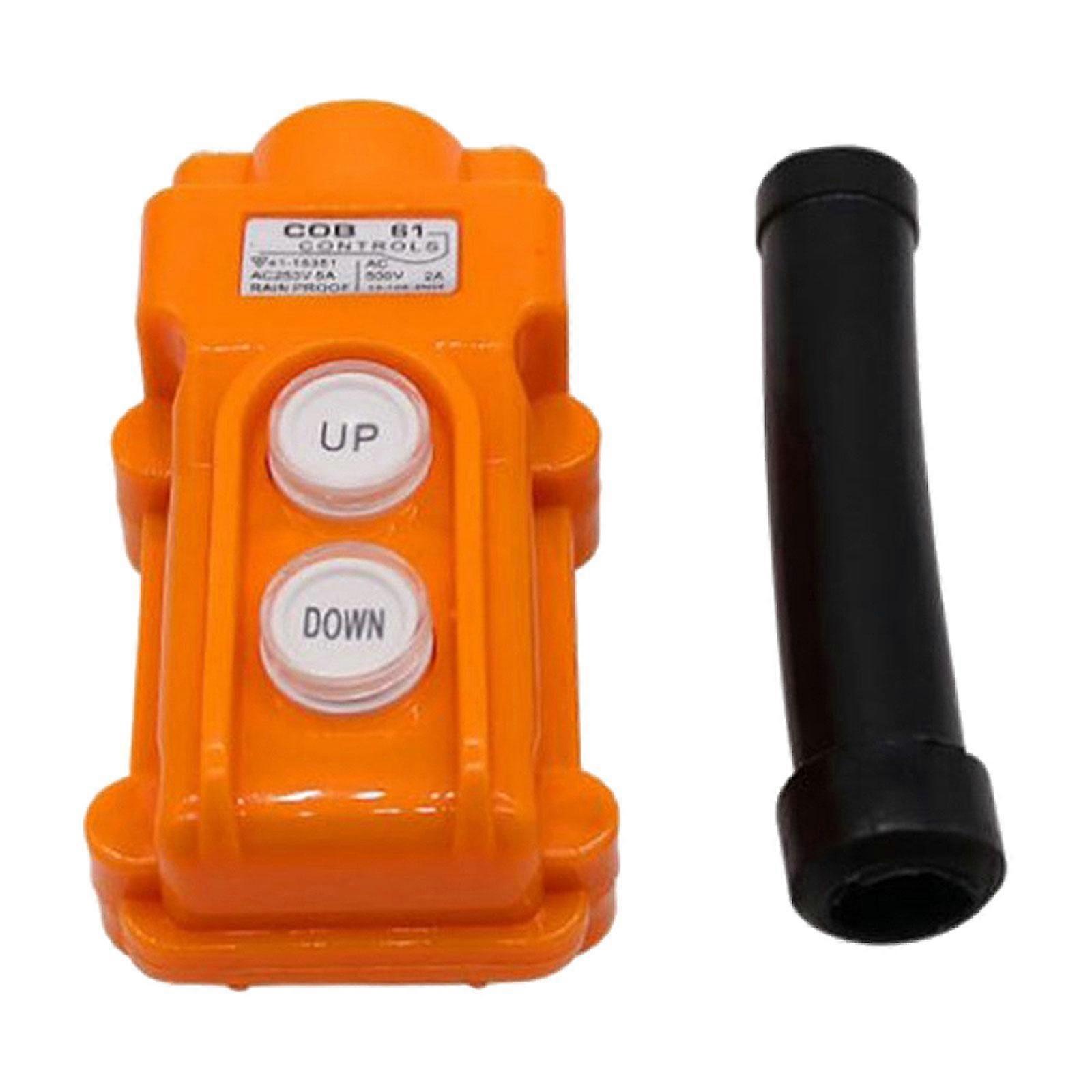 Crane Hoist Push Button Switch Tool Crane Controller Compact Control Station
