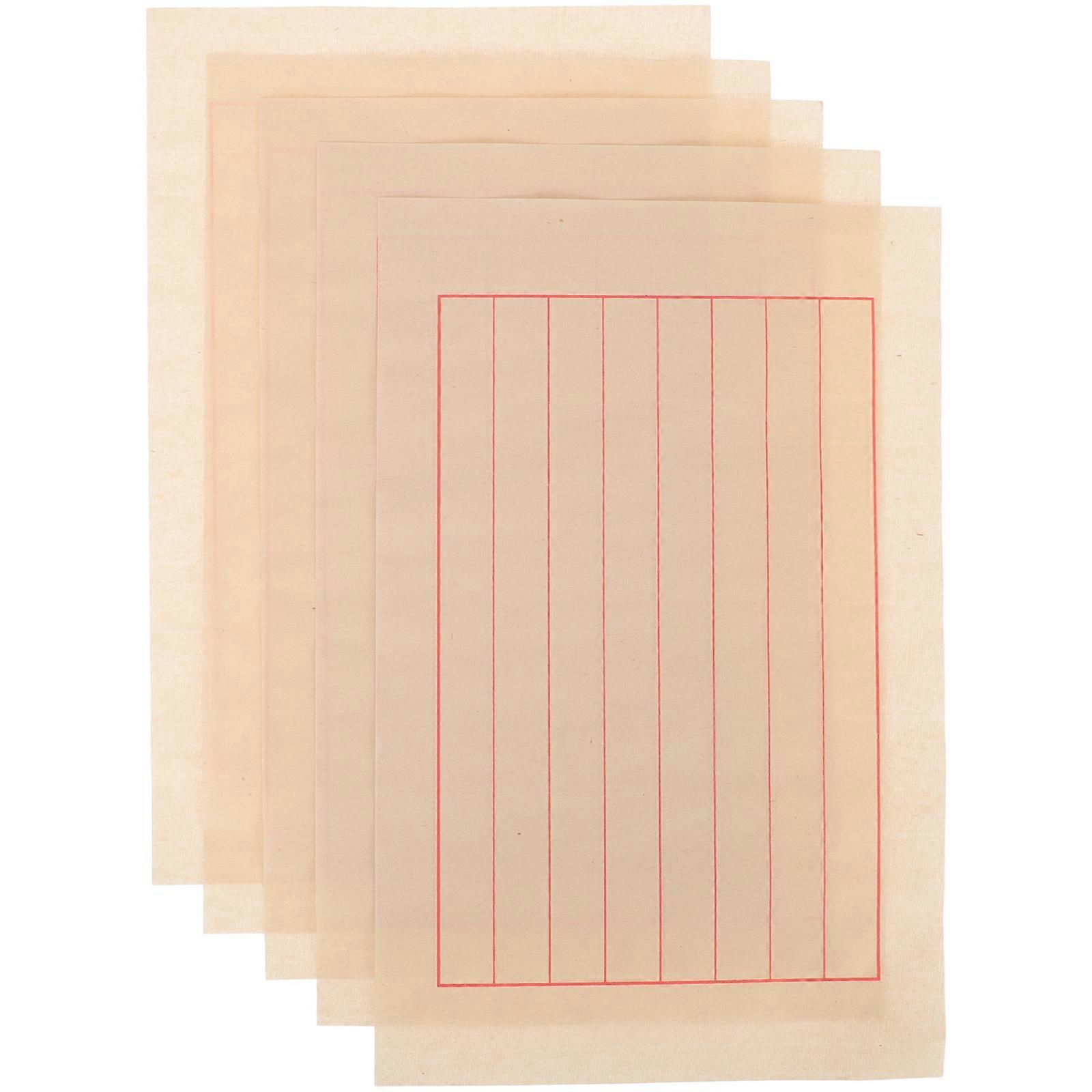 50 Sheets Chinese Calligraphy Paper Calligraphy Writing Paper Practice Paper