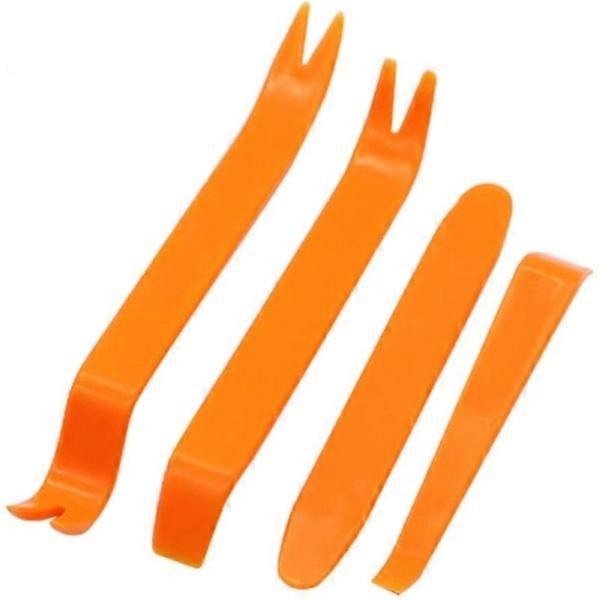 4-PACK Tools Car Panel Removal Orange