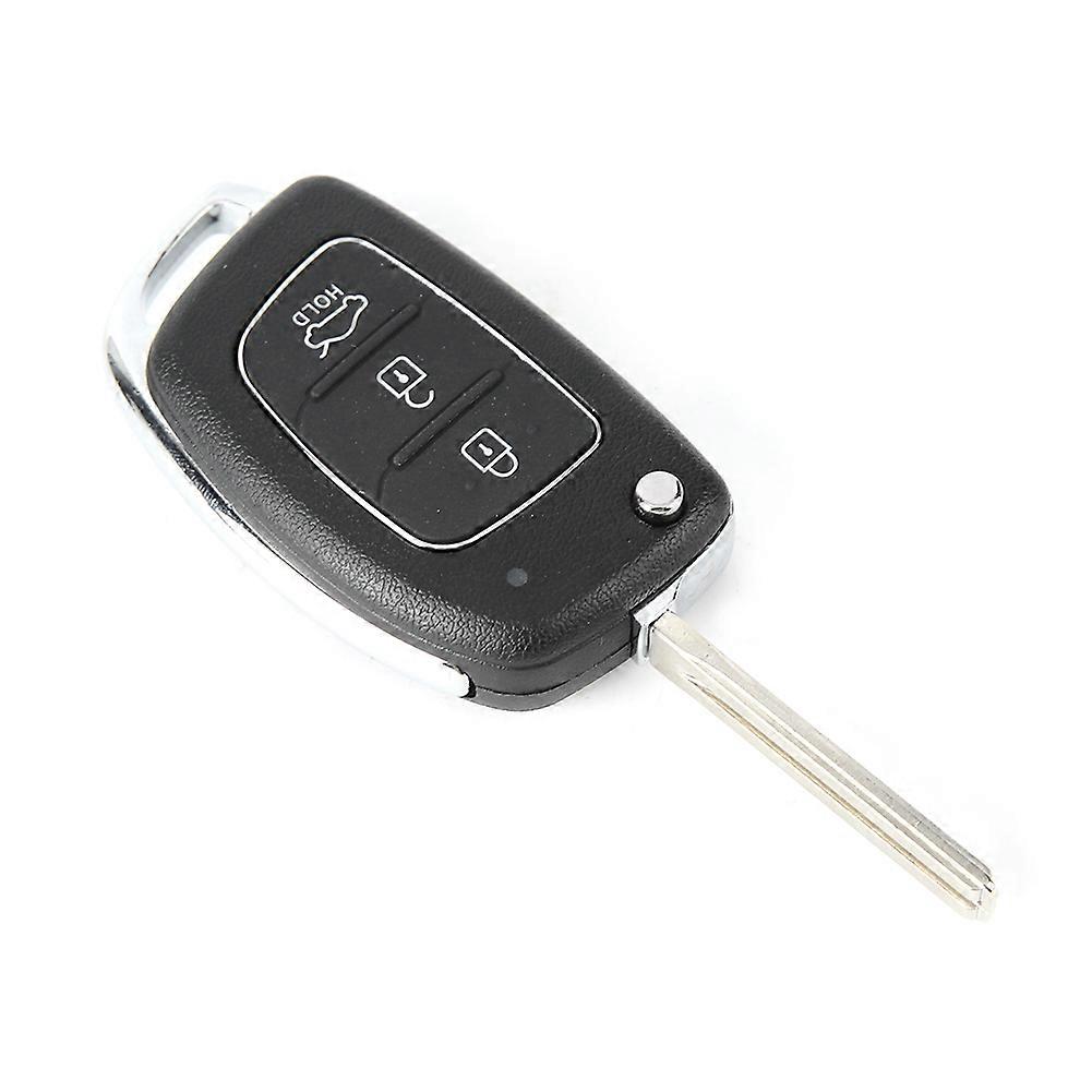 3-Button Remote Key Fob Case Shell Fit for Hyundai Santa Fe (ix45) 2013-2014