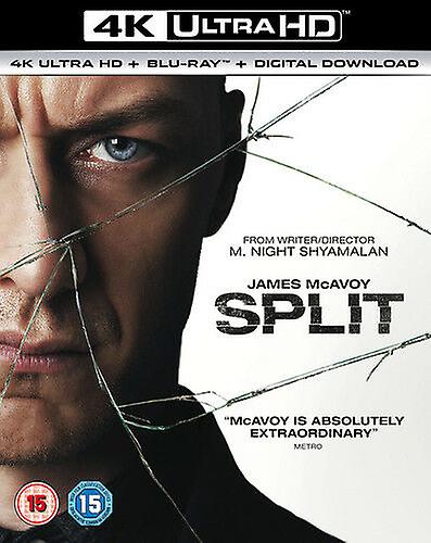 Split DVD (2017) James McAvoy Shyamalan (DIR) cert 15 2 discs NEW - Region 2