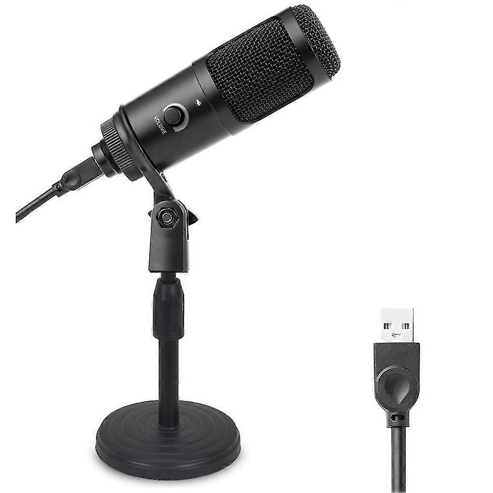 Usb Computer Condenser Microphone Dual-layer Acoustic Filter Recording Mic