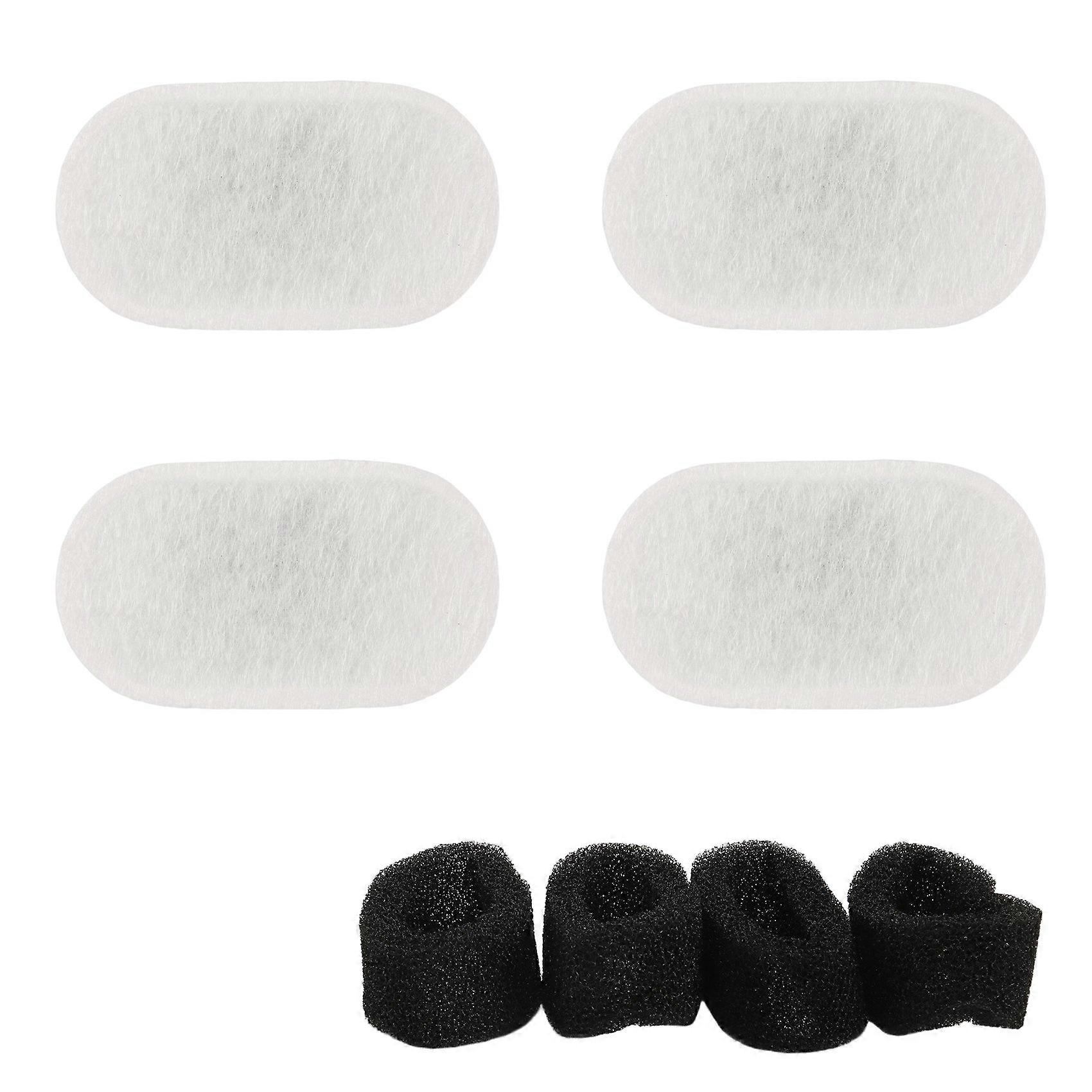 8Pcs Water Fountain Filters Dog Fountain Filter Replacement for 67Oz/2L Pet Water Fountain Stainles