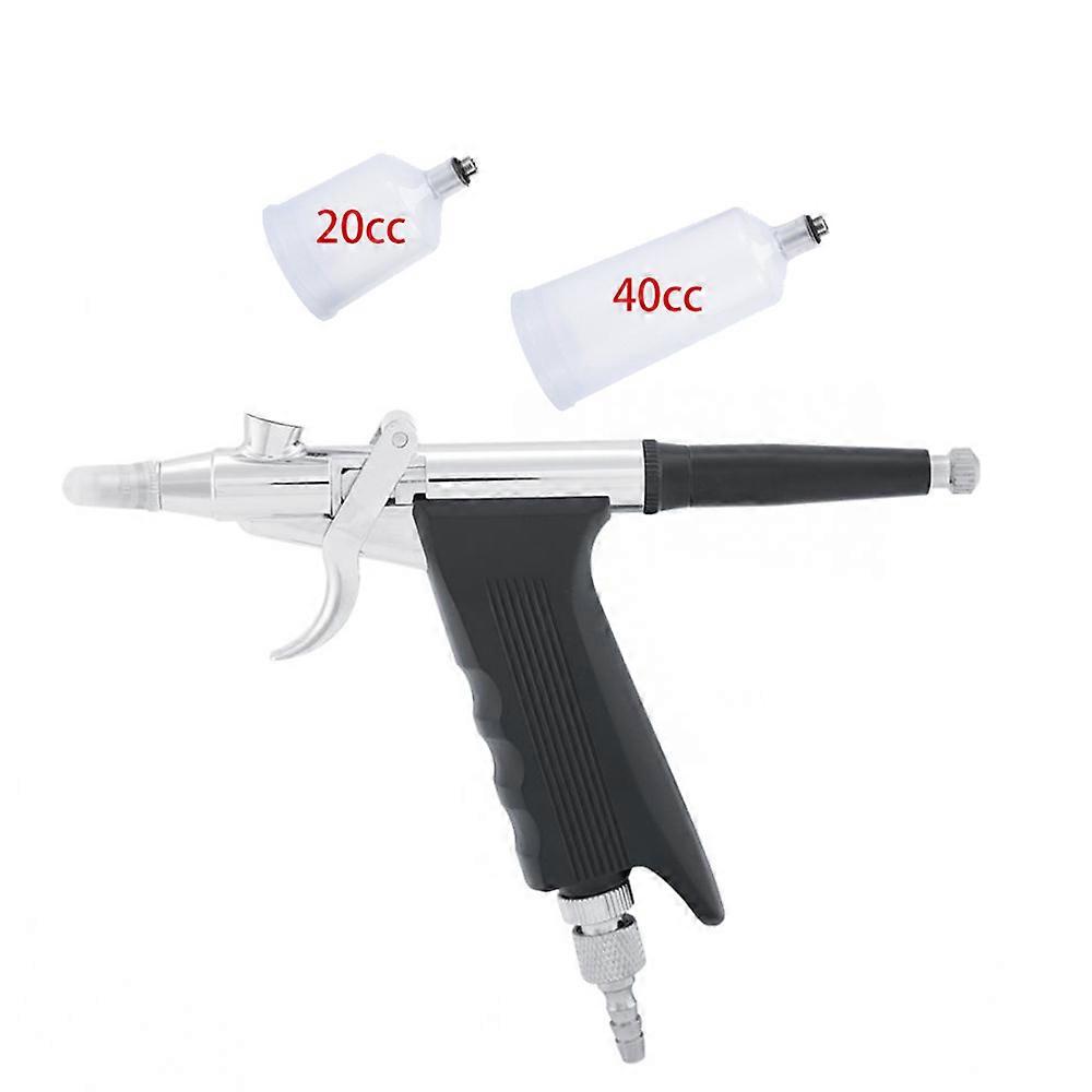 Dual Action High Capacity Airbrush Trigger Pen Machine Temprrary Tautto Car Model Craft Spray Gun