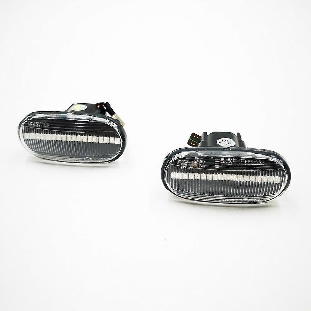 1 Pair Led Dynamic Side Marker Turn Signal Light Sequential Blinker For HONDA Prelude CRX S2000 Integra Fit Del Sol Acura Civic