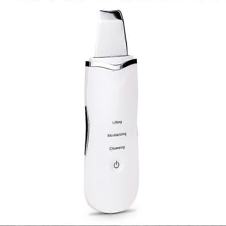 Ultrasonic Skin Facial Scrub Facial Spatula, Deep Cleansing Dirt, Blackheads, Facial Lift And Exfoliating Beauty Instrument