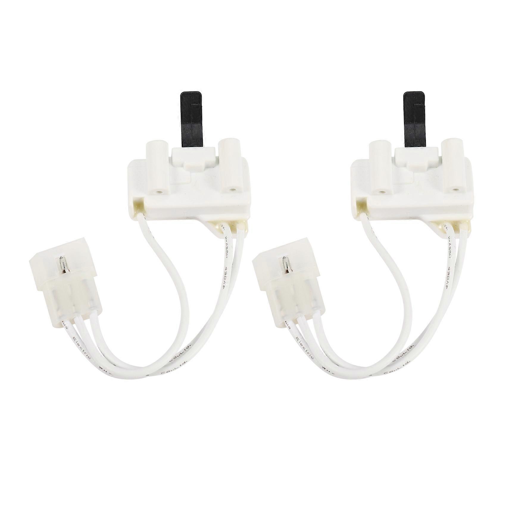 2PCS for 3406107 Dryer Door Switch Assembly Replacement Part Fit for