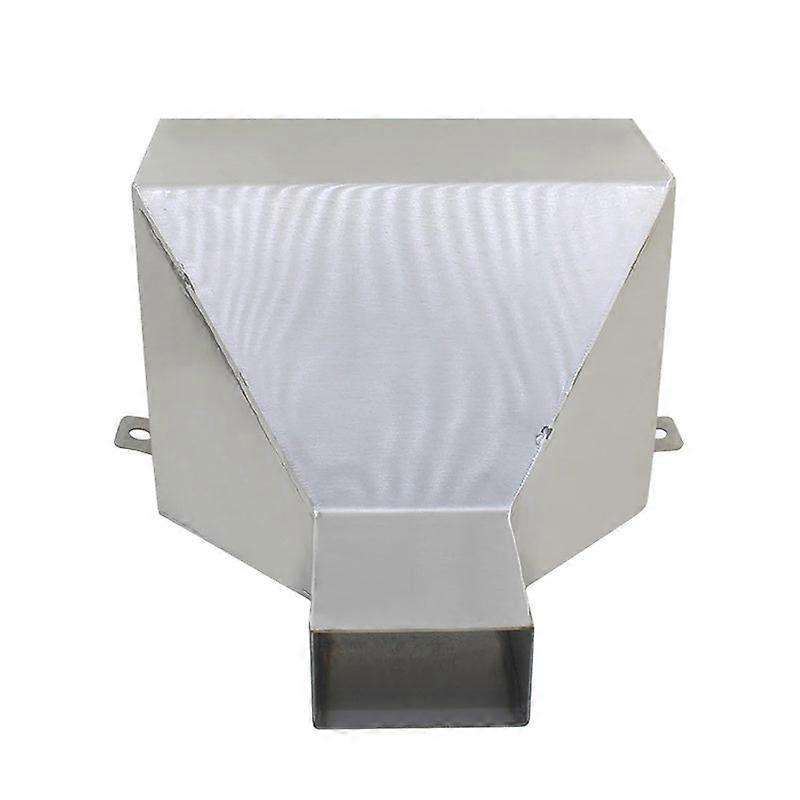 For Stainless Steel Square Funnel 1pc Side Inlet Hopper Siphon ...