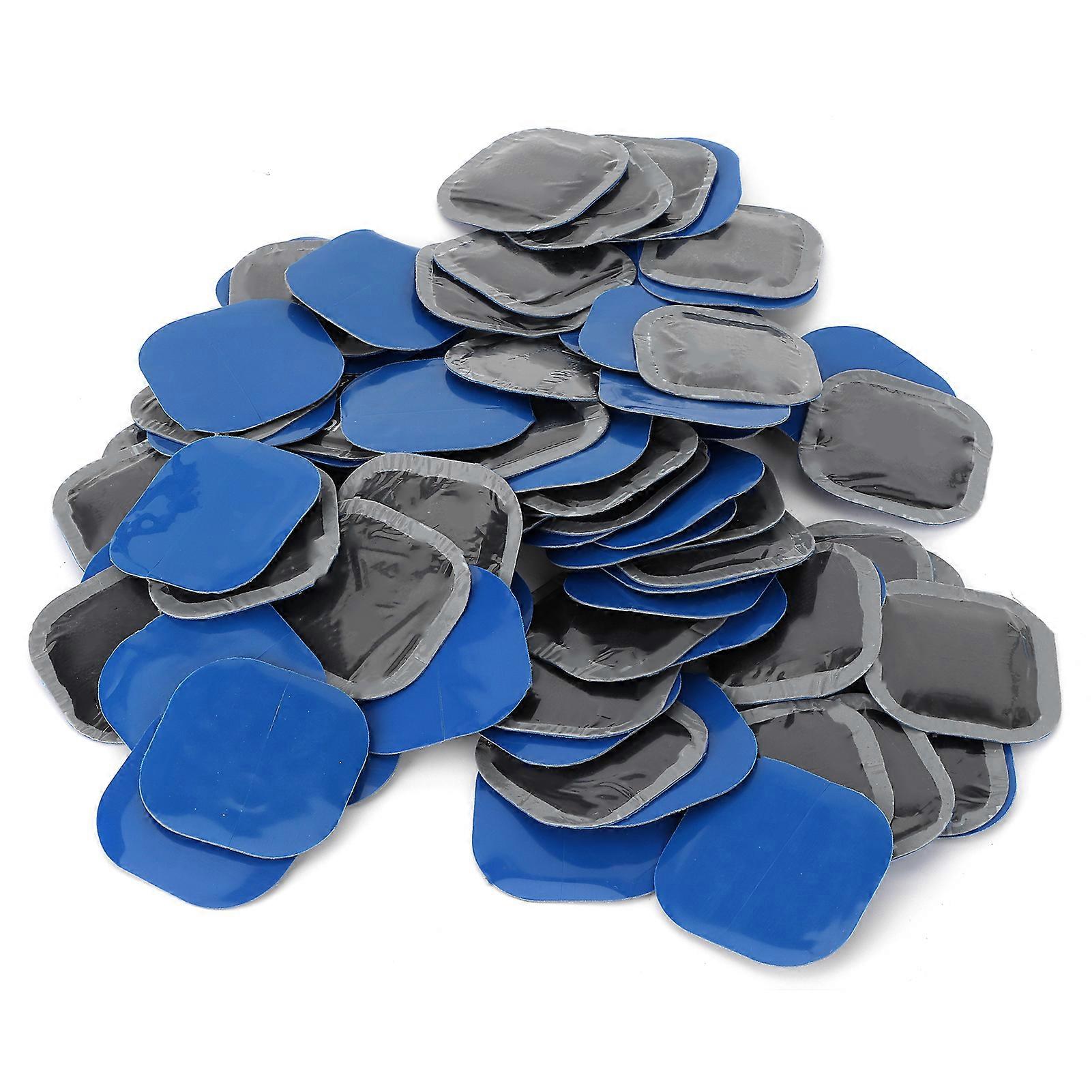 80 יחידות תיקון צמיגים תיקון נקב גומי כלי מקל 45x45mm אוניברסלי עבור אופנוע רכב