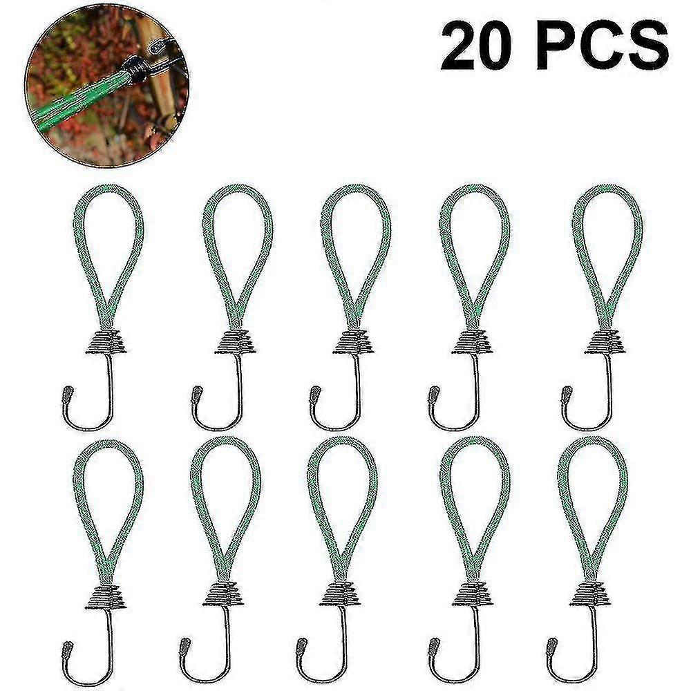 Tensioning Rubbers With Hooks, Expander Hooks For Tarpaulins 15cm
