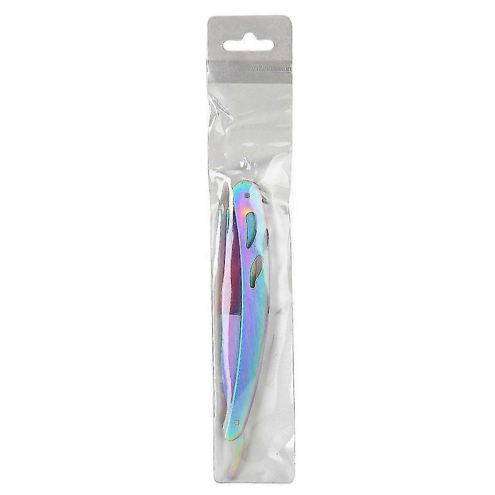 Manual Shaving Blade Holder Folding Beard Eyebrow Shaving Knife Rack