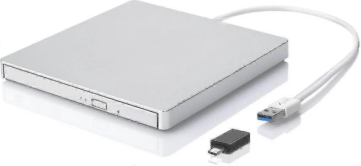 External Cd/dvd +/-rw Drive Usb 3.0 Type-c Premium Portable Dvd Cd Rom