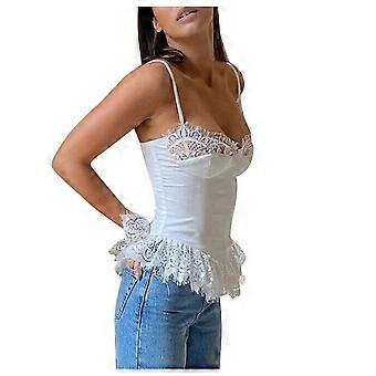 Sexy Vrouwen Transparante Kant Sling Solid Clor Lingerie Pyjama Nachthemd