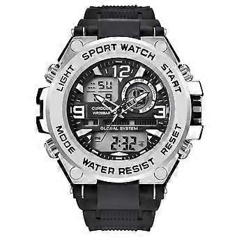 Men Watch 50m Waterproof Wristwatch Led Quartz Clock Sport Watch Male Watch