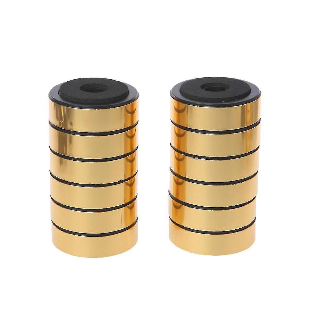 12pcs Bookshelf Speakers Shock Absorption Damping For Audio Stereo Speakers Amplifier Feet Pad 30x6