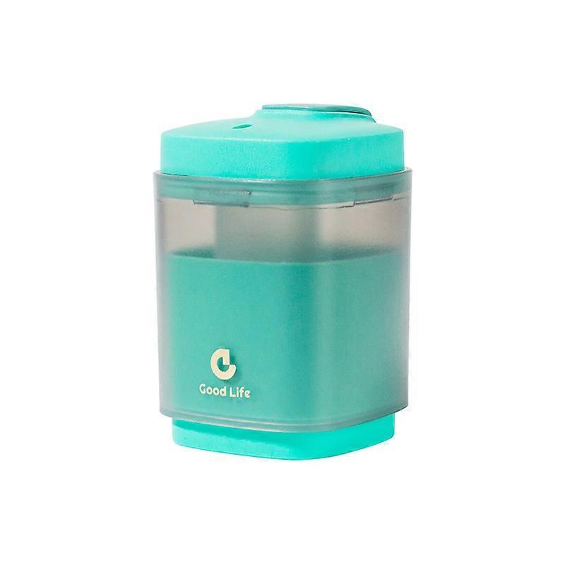 Push-type toothpick box, automatic toothpick holder, desktop automatic toothpick dispenser, green