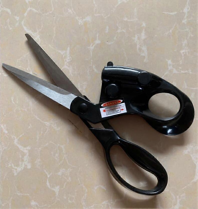 Guided Scissors -Laser Guided Scissors Fabric Scissors, Cut Straight Fast Fabrics Paper Crafts Art, for Fabrics, Paper, Crafts Cutting