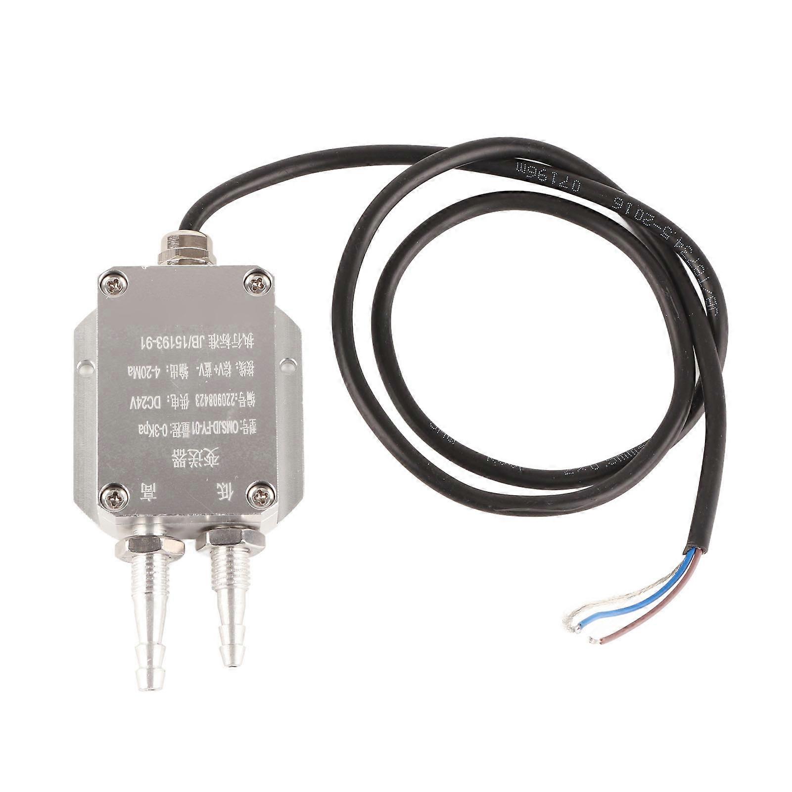 24VDC Winddrucktransmitter Hochgenauer Druckdifferenzsensor 0?3Kpa OMSJD?FY?01